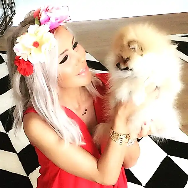 Hande Acar'ın Boo köpeği Ponçik