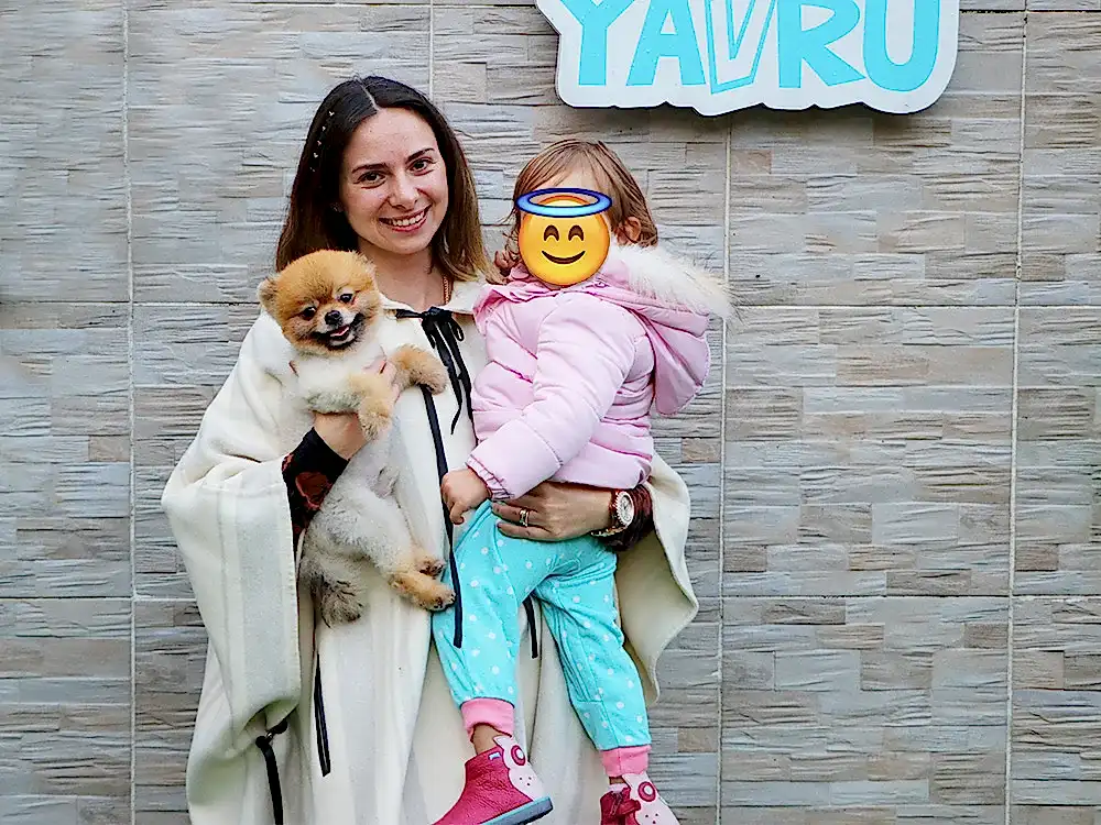 Sarı ve Özen Aileleri, Teddy Bear Hansel ile çok mutlu