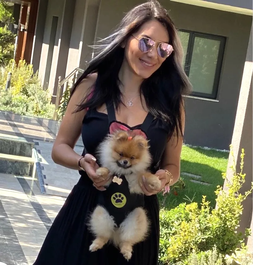 Sevgili Eda hanım Teacup Pomeranian dostu Aycan'a kavuştu