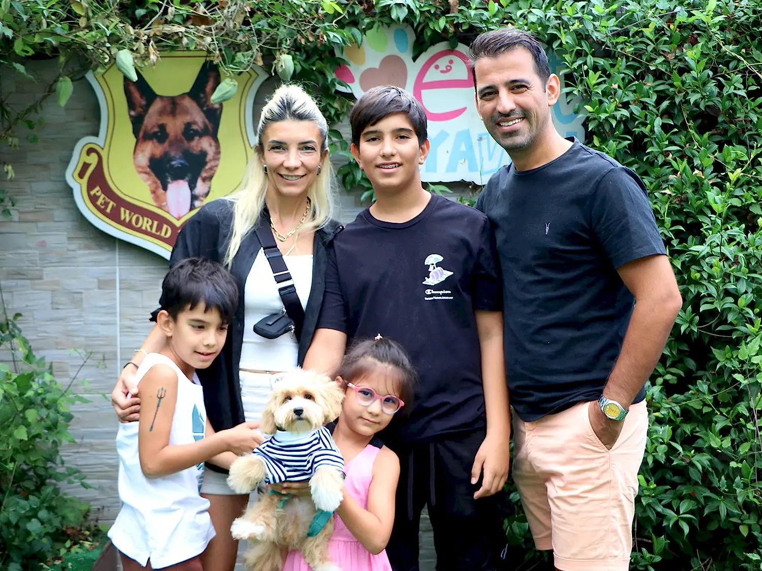Sumqayıt ailesi Maltipoo yavrularına kavuştular